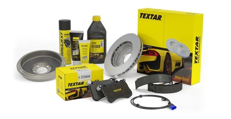 Jeu de 4 plaquettes de frein TEXTAR ref. 2393401